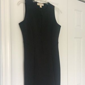 Michael Kors form fitting black dress